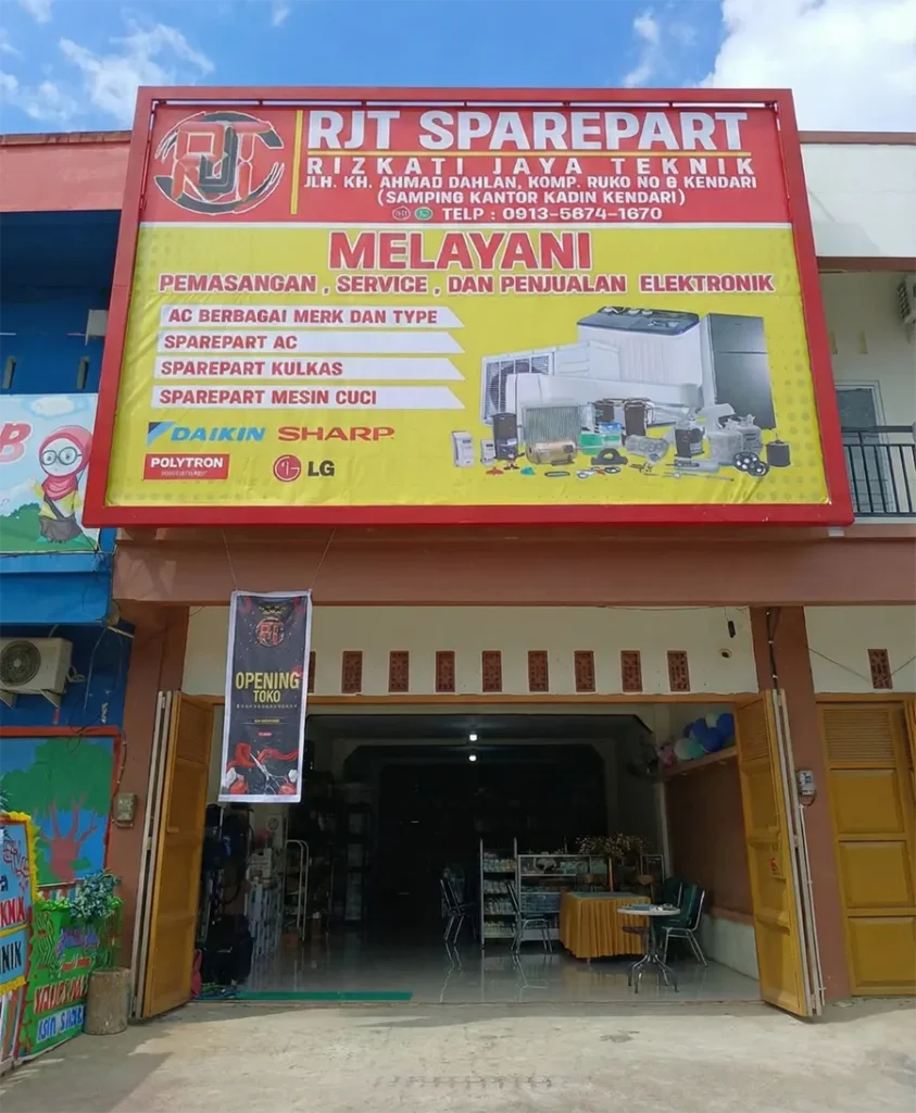 Service AC Kota Kendari Profesional & Terpercaya | RJT Sparepart